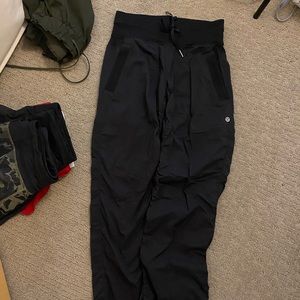 Lululemon black studio pants